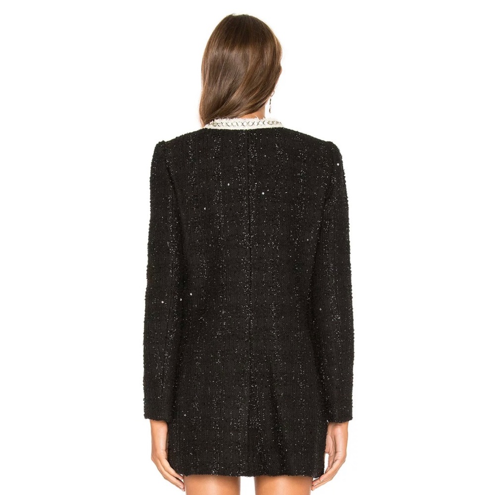 🎀SOLD🎀Alice Olivia Andreas Tweed Crystal Jacket - Picture 3 of 8